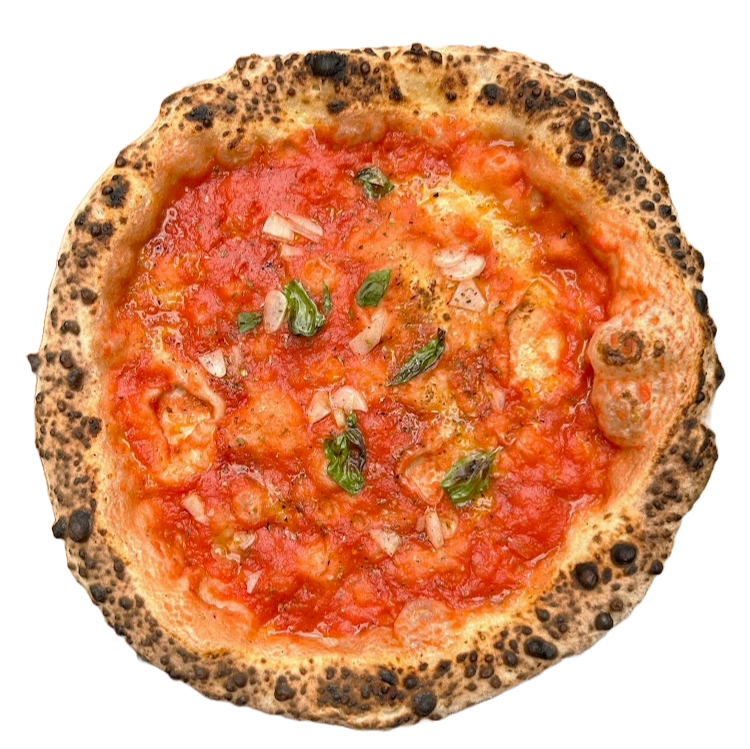 Pizza Marinara Pizza Marinara neapoletanischer Art