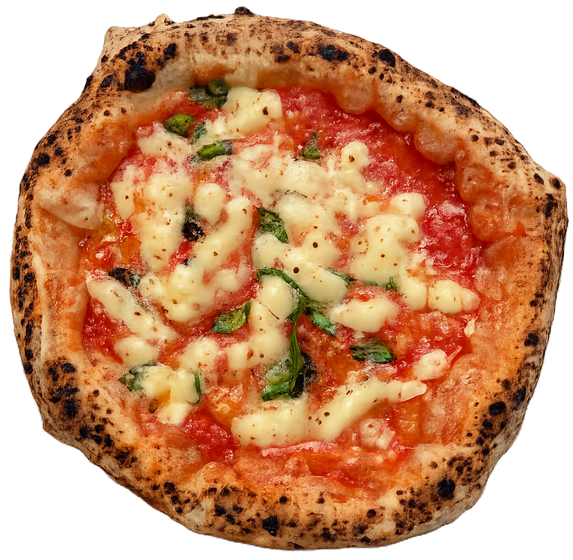 Pizza Margherita Pizza Margherita neapoletanischer Art